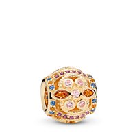 Charm Pandora Donna in Oro Cubic Zirconia 756225PCZMX - 756225PCZMX